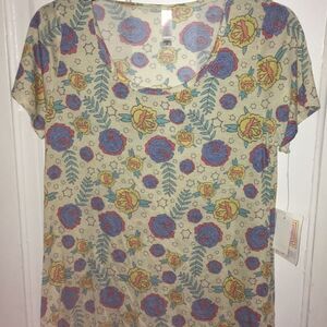 Xs LuLaRoe Rose Classic Tee